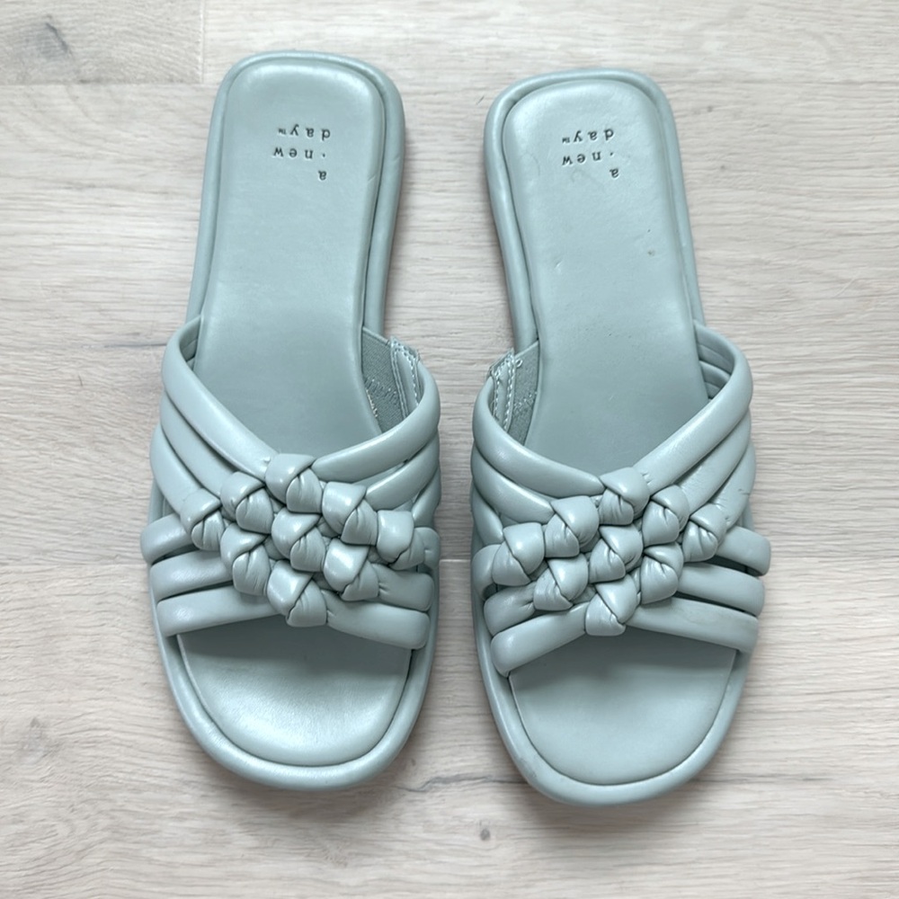 A New Day Women's Dulce Padded Knot Slide Sandals